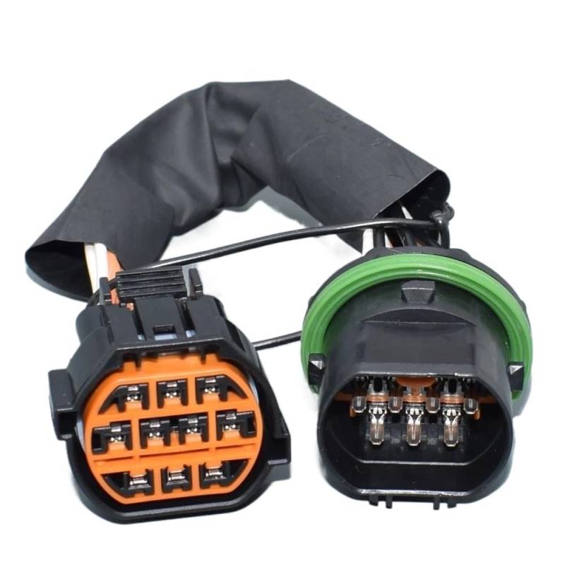 Siuku Auto Kabelstecker Kompatibel Mit KIA Für K1 K2 K3 K4 10-polig HP066-10021 GL221-10021 Verkabelungssteckdose Für Die Kfz-Scheinwerfermontage von Siuku