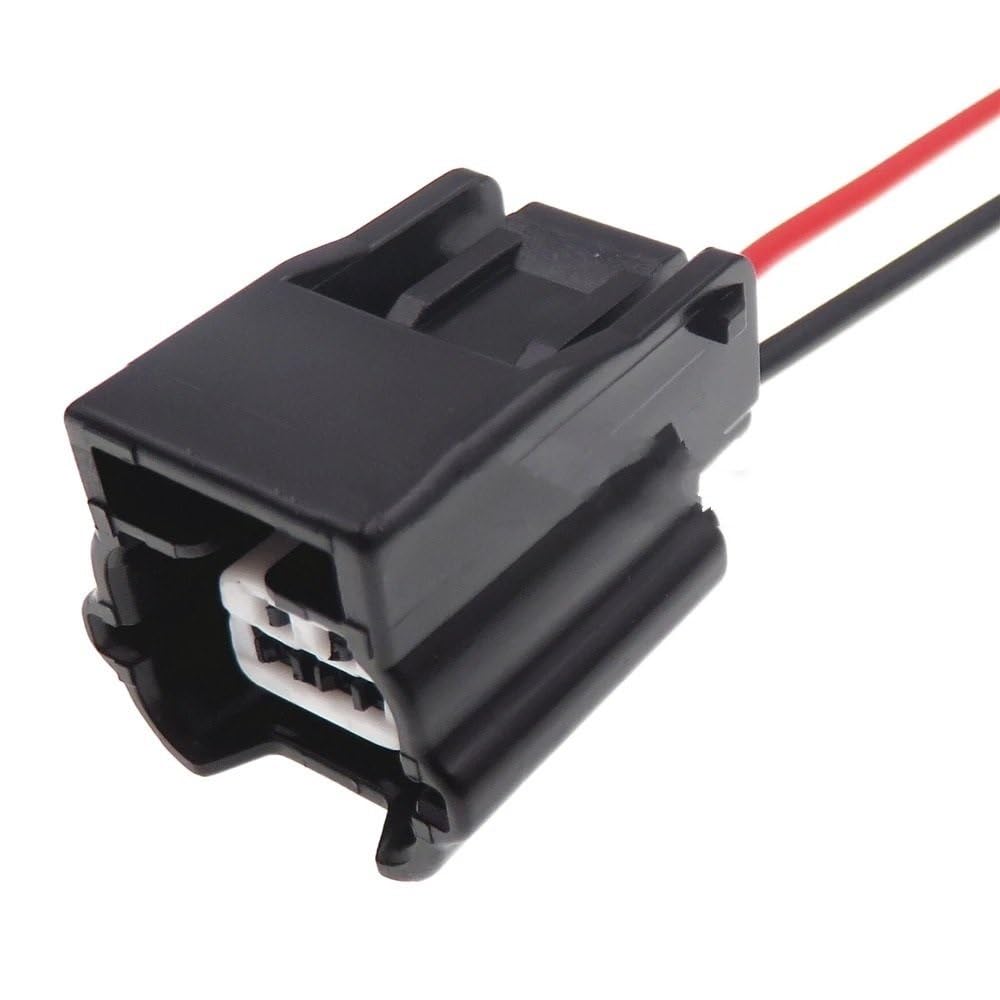 Siuku Auto Kabelstecker Kompatibel Mit Nissan 2-poliger Auto-ABS-Sensor Versiegelte Buchse Mit Drähten Auto-Kabelstecker 90980-38851 7282-8851-30 7283-8851-30(Female Wires) von Siuku