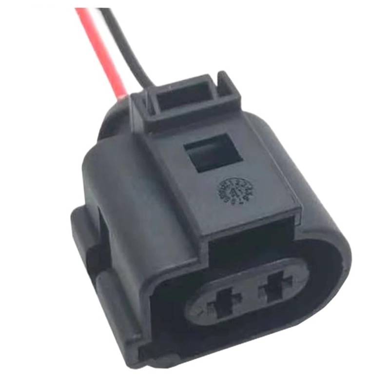 Siuku Auto Kabelstecker Kompatibel Mit VW Für Passat B6 B7 Für CC Für Tiguan 2-poliger Wasserdichter Auto-Sensor-Kabelbaumstecker von Siuku