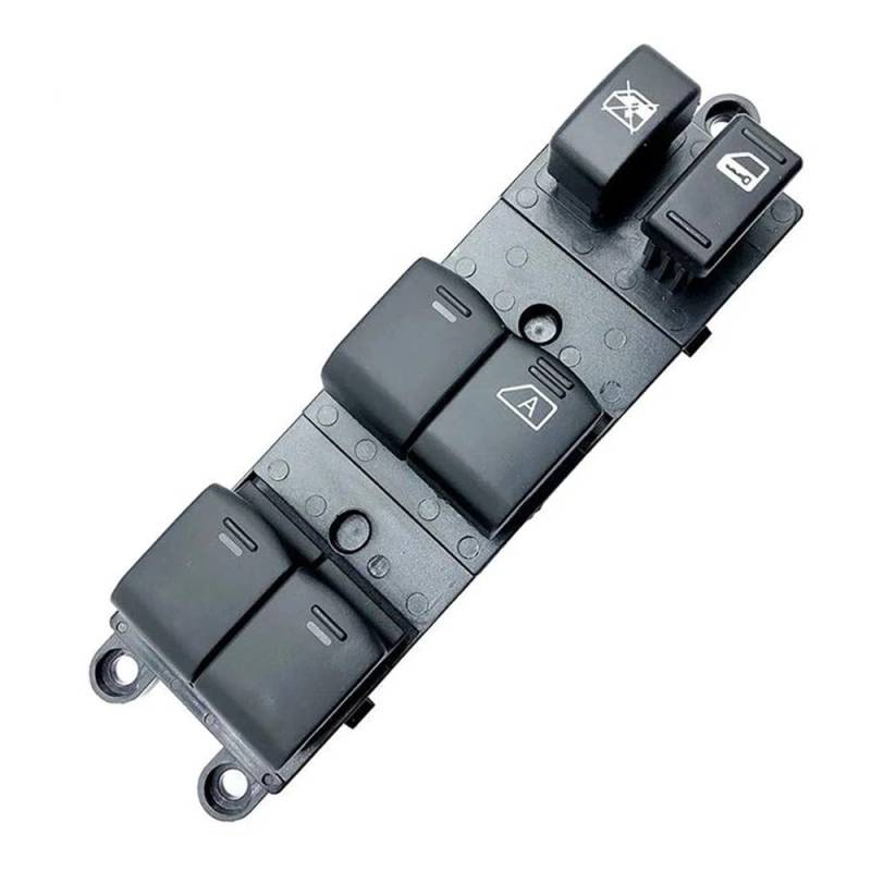 Siuku Fensterheber Schalter Kompatibel Mit Nissan Für Frontier Crew Cab 2007–2018 LHD RHD Elektrischer Fensterheber-Glas-Steuerschalter 25401-EB70A 25401-EA003(RHD) von Siuku