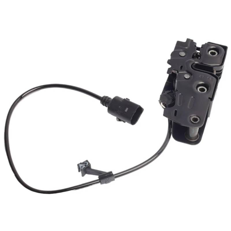 Siuku Kompatibel mit A4 B8 2009-2015 Motorhaubenverschluss, unteres Schwarz, 8K0823509F, 8K0 823 509 F von Siuku