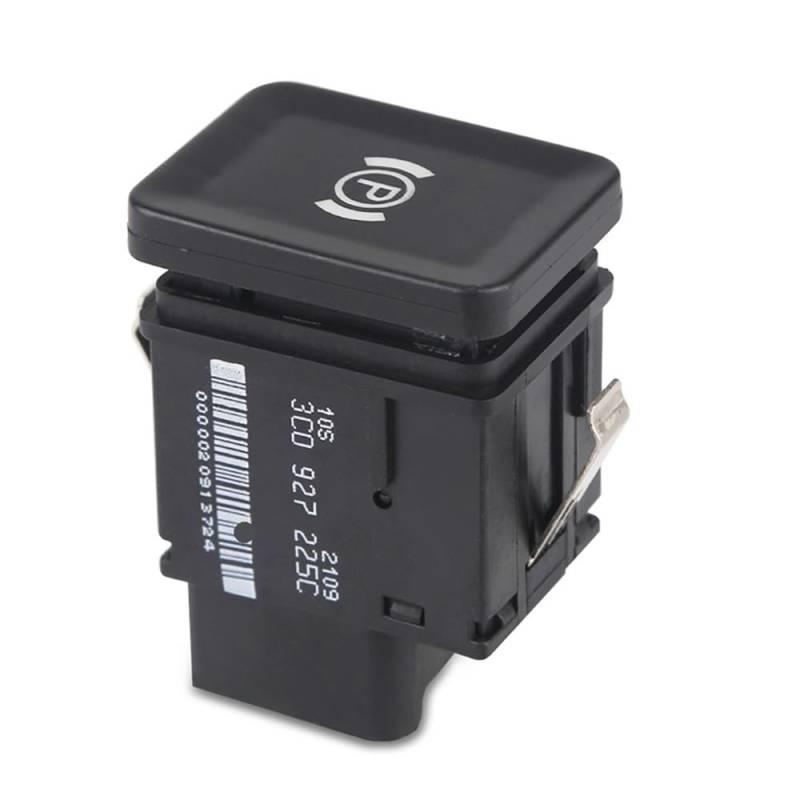 Siuku Parkbremse Schalter Kompatibel Mit VW Für Passat Für CC 2008 2009 2010 2011 3C0927225C Handbremse Taste Elektronische Parkbremse Schalter Taste von Siuku