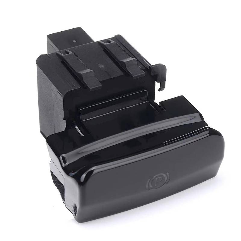 Siuku Parkbremse Schalter Kompatibel mit Citroen C4 II für Picasso für Grand DS4 470706 470703 Parkbremsschalter Elektronischer Handbremsschalter(Gloss Black) von Siuku