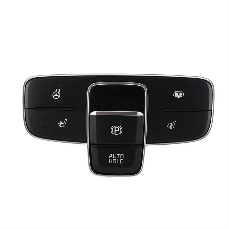 Siuku Parkbremse Schalter Kompatibel mit Kia für K7 für Cadenza 2013–2016 93300-3RBB0 933003RBB0 Auto-Elektronik-Handbremsknopf Lenkrad-Heizschalter von Siuku