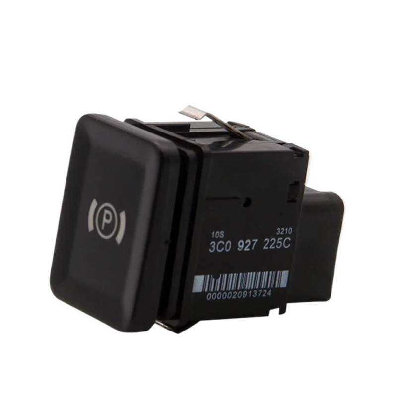 Siuku Parkbremse Schalter Kompatibel mit VW für Passat R36 2005 2006 2007 2008 2009 2010 2011 3C0927225C Handbremsschalter Elektronischer Feststellbremsknopfschalter von Siuku