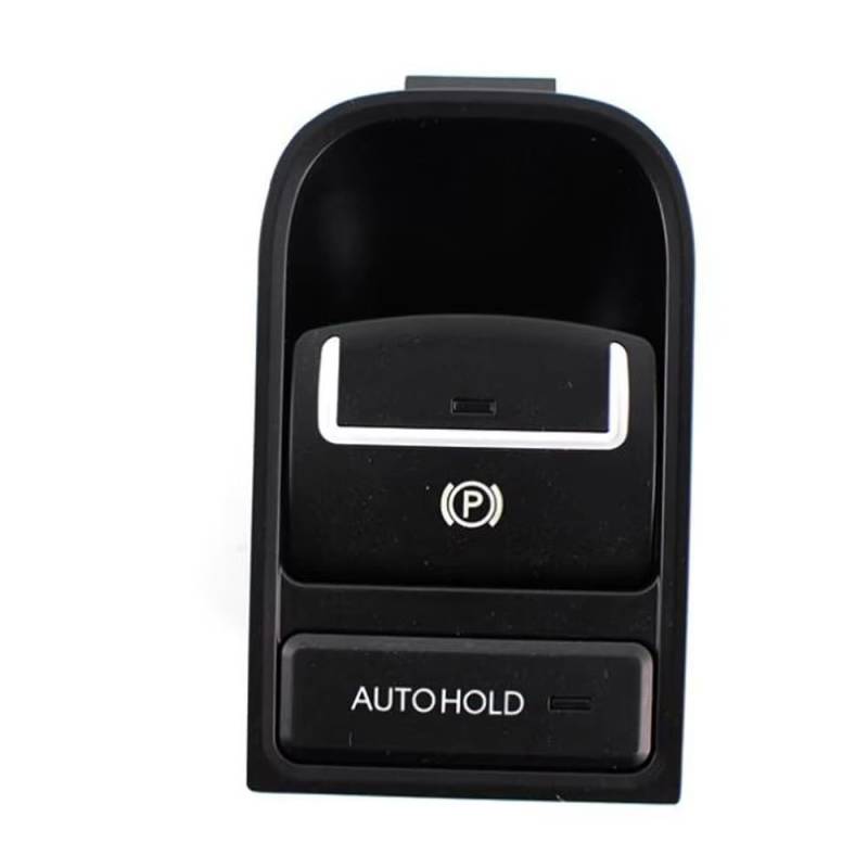 Siuku Parkbremse Schalter Kompatibel mit VW für Tiguan 2008 2009 2010 2011 2012 2013 2014 2015 5N0927225A Elektronischer Handbremsschalter Parkkontrolltaste von Siuku