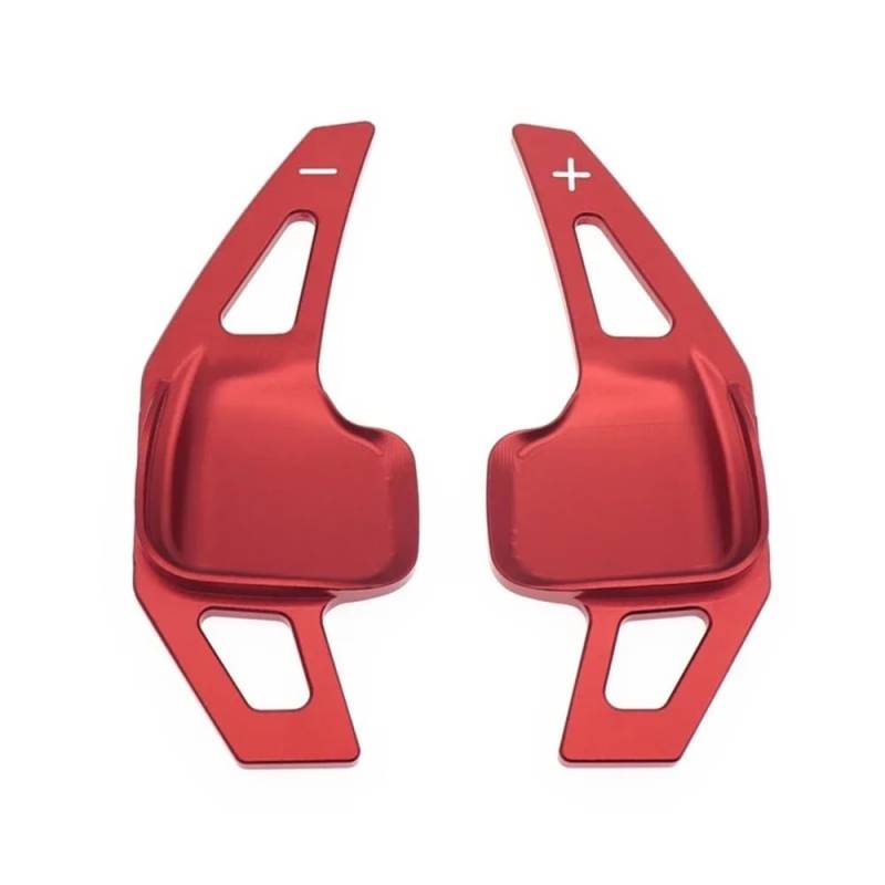 Siuku Schaltwippen Alu Kompatibel mit X1 für F48 2016 2017 2018 Auto-Rad-Shift-Paddle-Shifter Auto-Paddle-Shift-Verlängerung(Red) von Siuku