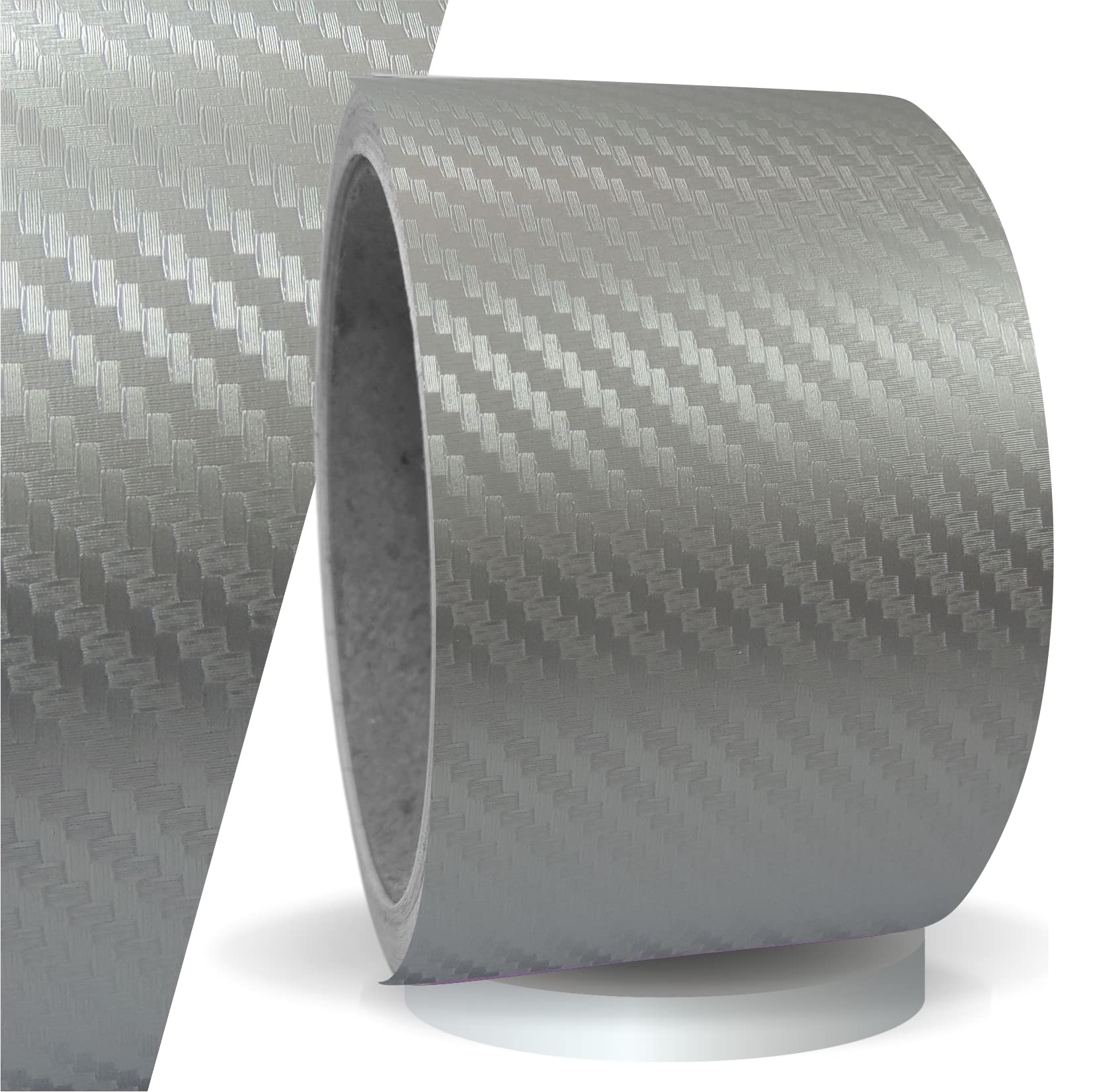 siviwonder Zierstreifen Silber Carbon Glanz in 50mm Breite und 10 m Länge für Auto Boot Jetski Modellbau Klebeband Dekorstreifen Seitenstreifen Klebestreifen DIY Basteln selbstklebend siviwonder Zierstreifen Silber Carbon Glanz in 50mm Breite und 10 m Länge für Auto Boot Jetski Modellbau Klebeband Dekorstreifen Seitenstreifen Klebestreifen DIY Basteln selbstklebend von siviwonder