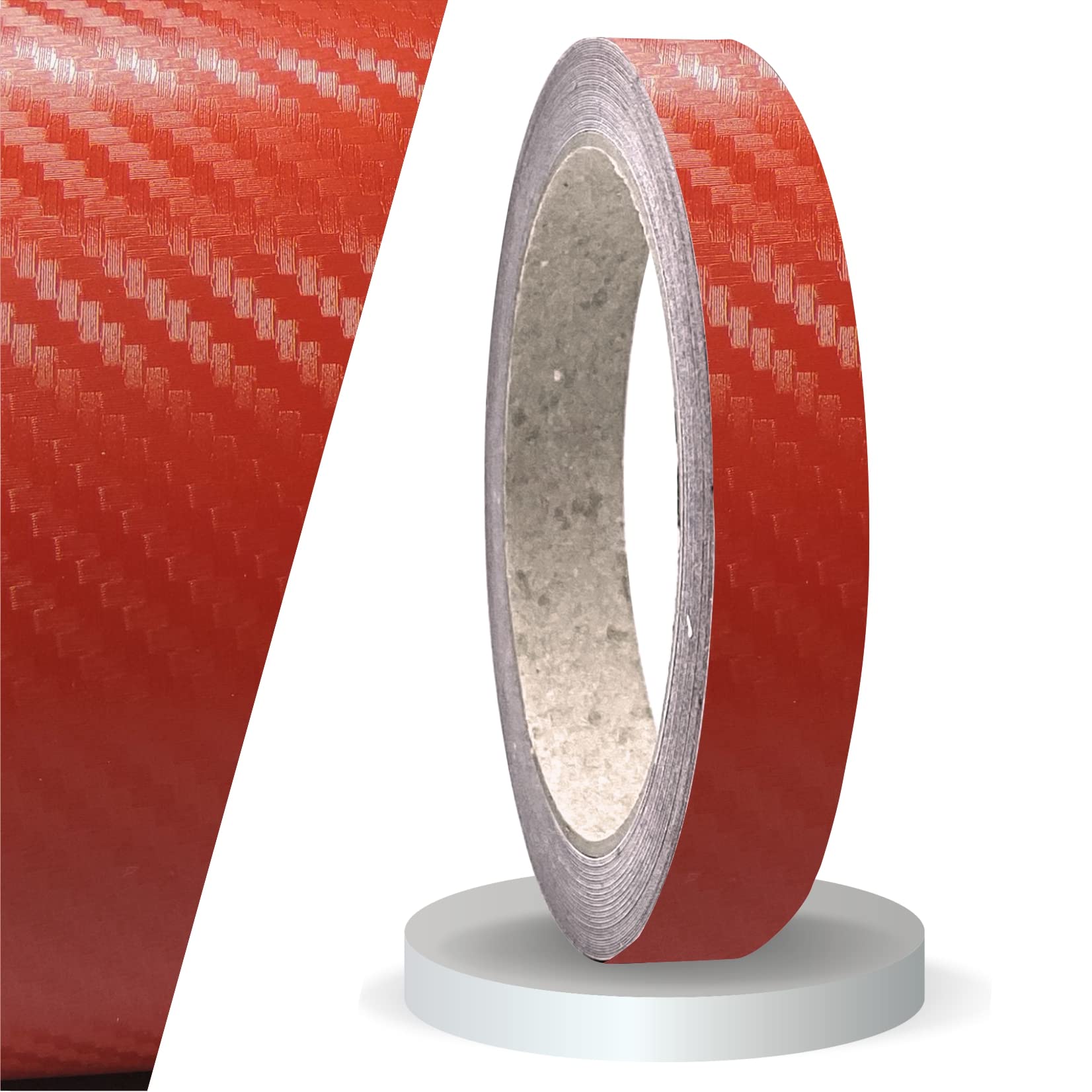 siviwonder Zierstreifen rot Carbon in 15 mm Breite und 10 m Länge Folie für Auto Aufkleber Boot Jetski Modellbau Klebeband Dekorstreifen Seitenstreifen Klebestreifen DIY Basteln selbstklebend siviwonder Zierstreifen rot Carbon in 15 mm Breite und 10 m Länge Folie für Auto Aufkleber Boot Jetski Modellbau Klebeband Dekorstreifen Seitenstreifen Klebestreifen DIY Basteln selbstklebend von siviwonder