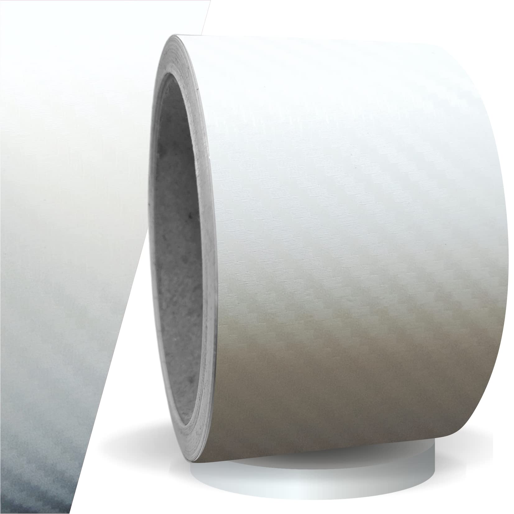 siviwonder Zierstreifen weiß Weiss Carbon in 50 mm Breite und 10 m Länge Folie für Auto Aufkleber Boot Jetski Modellbau Klebeband Dekorstreifen White siviwonder Zierstreifen weiß Weiss Carbon in 50 mm Breite und 10 m Länge Folie für Auto Aufkleber Boot Jetski Modellbau Klebeband Dekorstreifen White von siviwonder