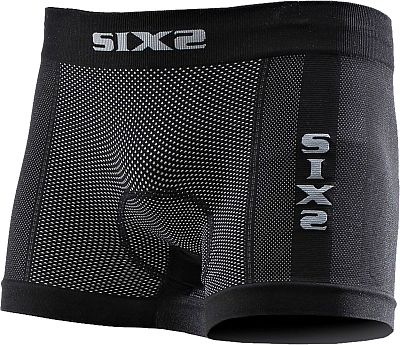 Sixs BOX2, Boxer Shorts Unisex - Schwarz - XS/S von Sixs