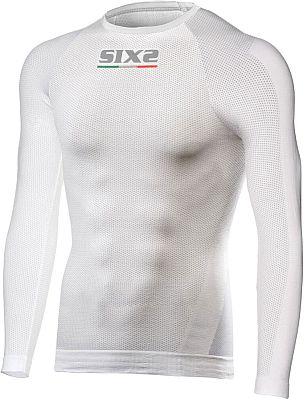 Sixs TS2, Funktionsshirt langarm Unisex - Weiß - 3XL/4XL von Sixs