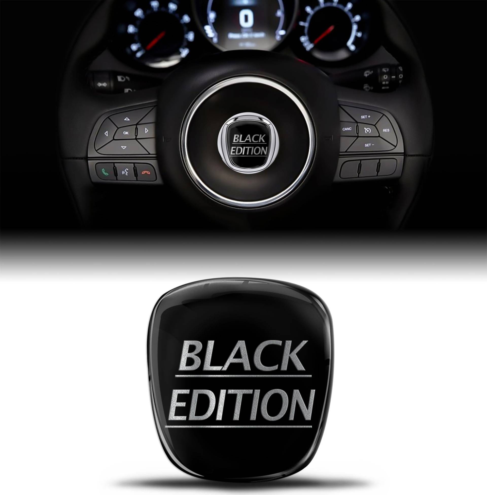 3D-Silikon-Aufkleber Kompatibel mit FIAT 500 Emblem Lenkrad Badge Zubehör Teile Abziehbilder Lenkrad Dekoration VF 3 3D-Silikon-Aufkleber Kompatibel mit FIAT 500 Emblem Lenkrad Badge Zubehör Teile Abziehbilder Lenkrad Dekoration VF 3 von SkinoEu