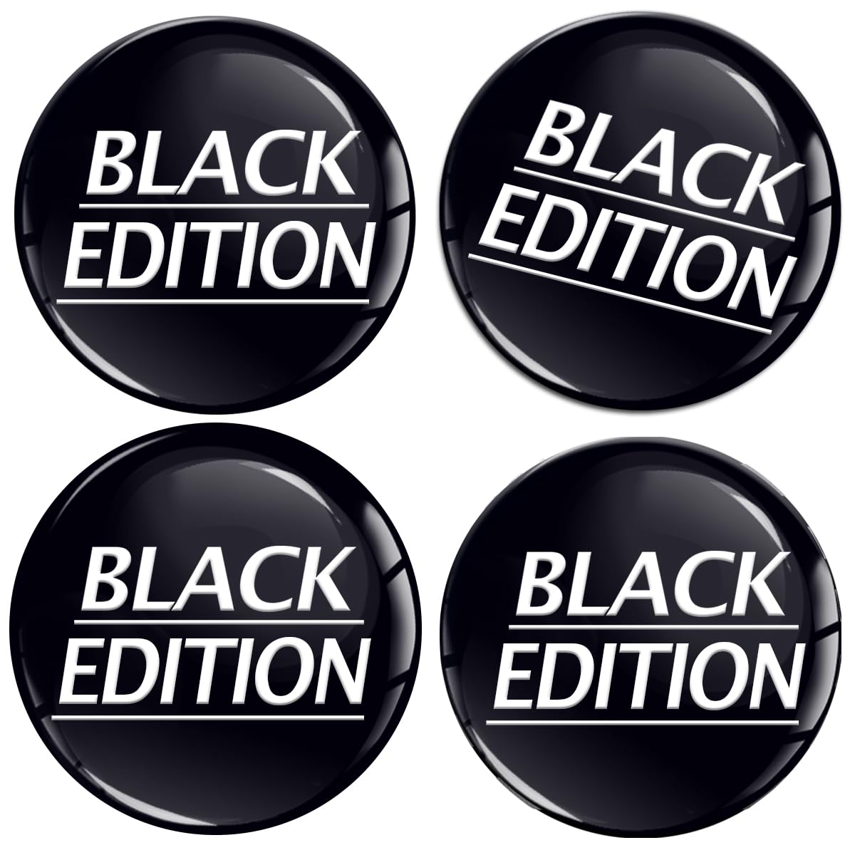SkinoEu 4 x 65mm Aufkleber Autoaufkleber für Radkappen Nabenkappen Nabendeckel Radnabendeckel Rad-Aufkleber Black Edition A 1265 SkinoEu 4 x 65mm Aufkleber Autoaufkleber für Radkappen Nabenkappen Nabendeckel Radnabendeckel Rad-Aufkleber Black Edition A 1265 von SkinoEu