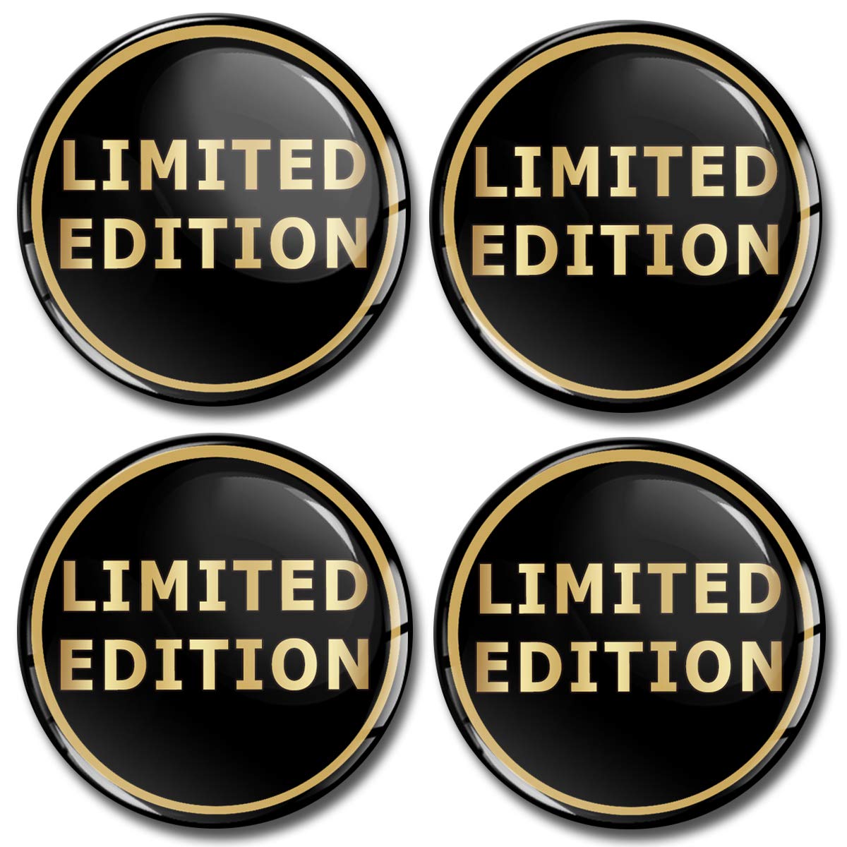 SkinoEu Aufkleber Autoaufkleber für Radkappen Nabenkappen Nabendeckel Radnabendeckel Rad-Aufkleber 65mm Limited Edition Gold A 6465Z SkinoEu Aufkleber Autoaufkleber für Radkappen Nabenkappen Nabendeckel Radnabendeckel Rad-Aufkleber 65mm Limited Edition Gold A 6465Z von SkinoEu