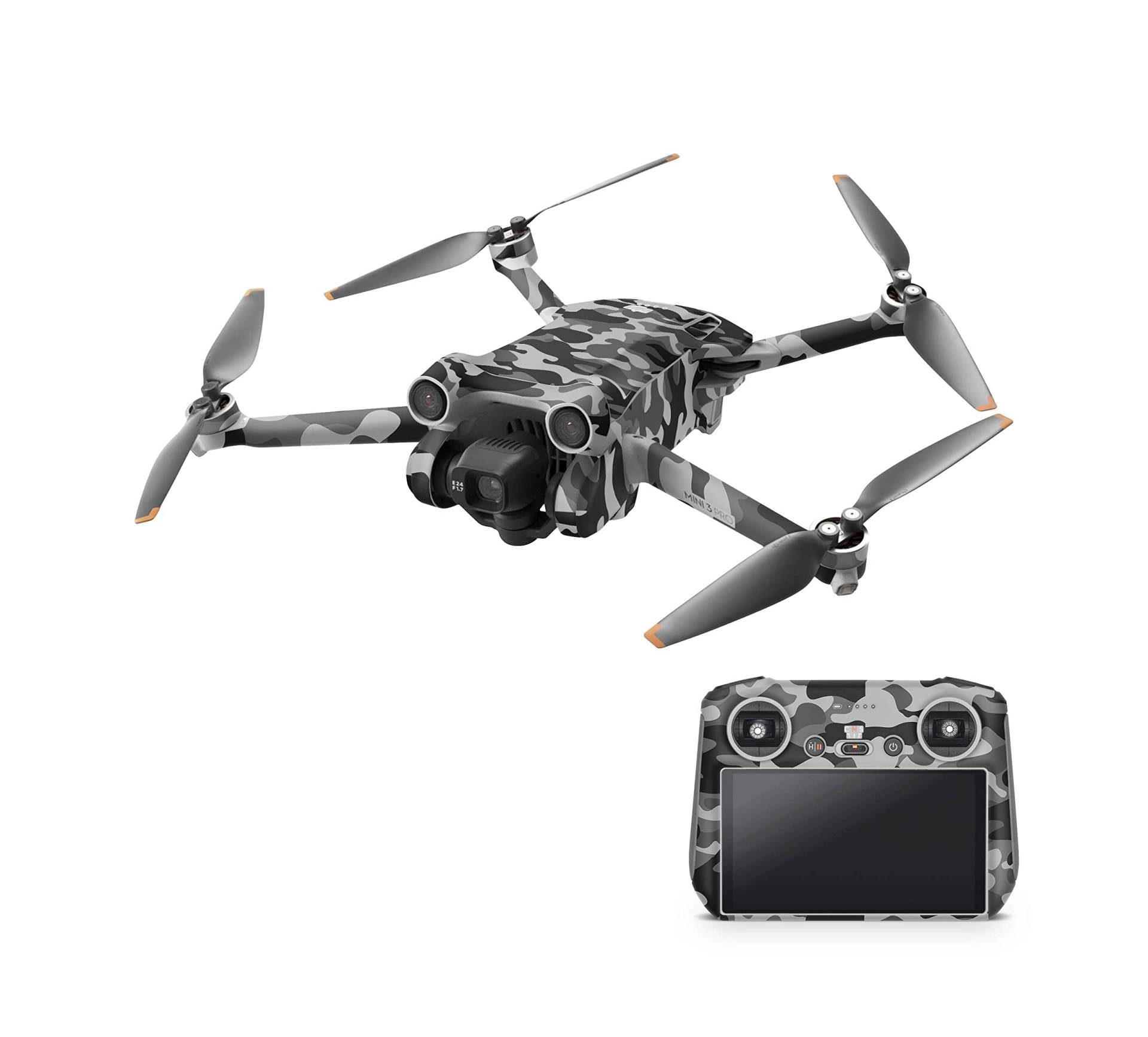 Skins4u Aufkleber Folierung Skin Premium Schutz Folie kompatibel mit DJI Mini 3 Pro + 4x Akku + Controller Skins & Wraps Urban Camo old Skins4u Aufkleber Folierung Skin Premium Schutz Folie kompatibel mit DJI Mini 3 Pro + 4x Akku + Controller Skins & Wraps Urban Camo old von Skins4u