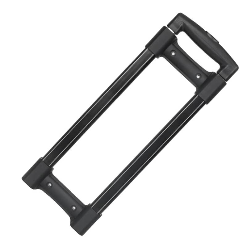 Sknrlko Gepäckgriff Reparaturteile Teleskopstangen Trolley Koffer Ersatzteile Schwarz Aluminium ca. 48 cm von Sknrlko