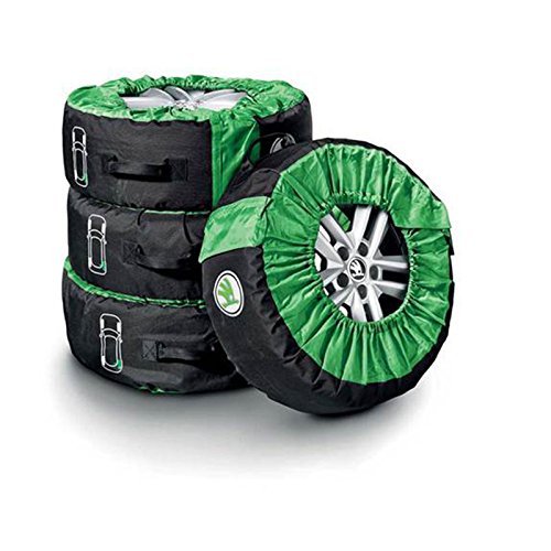 Skoda 000073900B Reifentasche für Kompletträder bis 18 Zoll Schutztasche Reifen Räder Felgen von Skoda