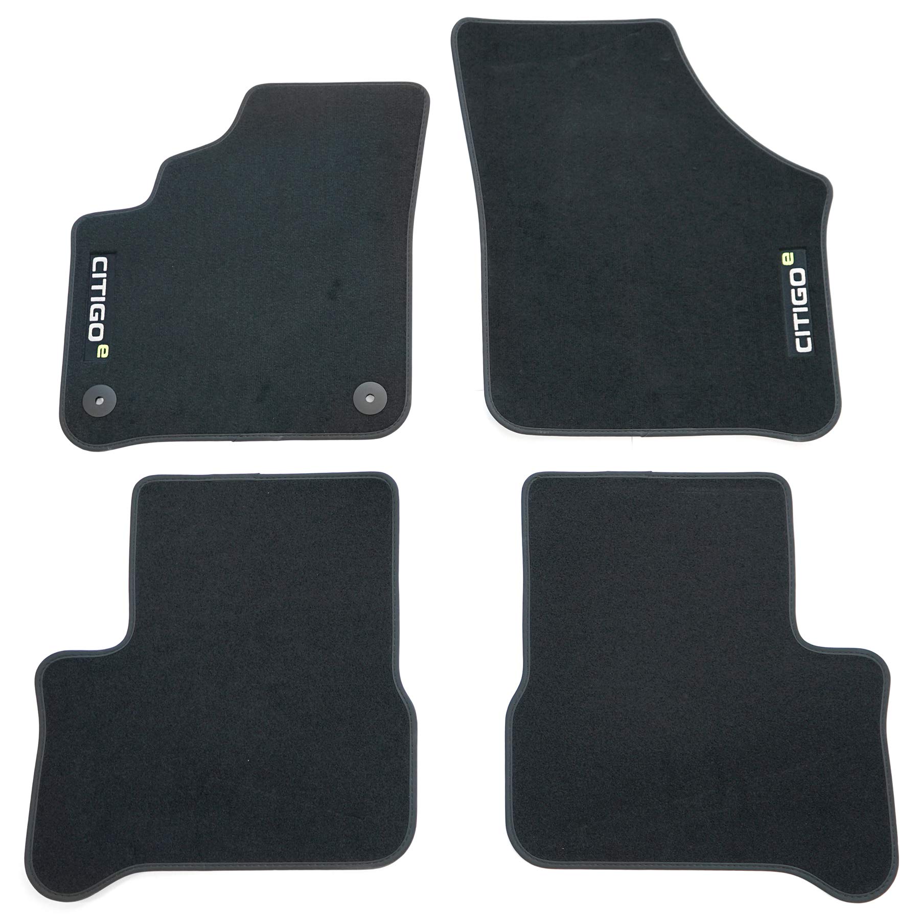 Skoda 1ST061404BB Fußmatten Stoffmatten 4X Textilfußmatten Premium Velours, schwarz, mit CITIGOe Schriftzug Skoda 1ST061404BB Fußmatten Stoffmatten 4X Textilfußmatten Premium Velours, schwarz, mit CITIGOe Schriftzug von Skoda