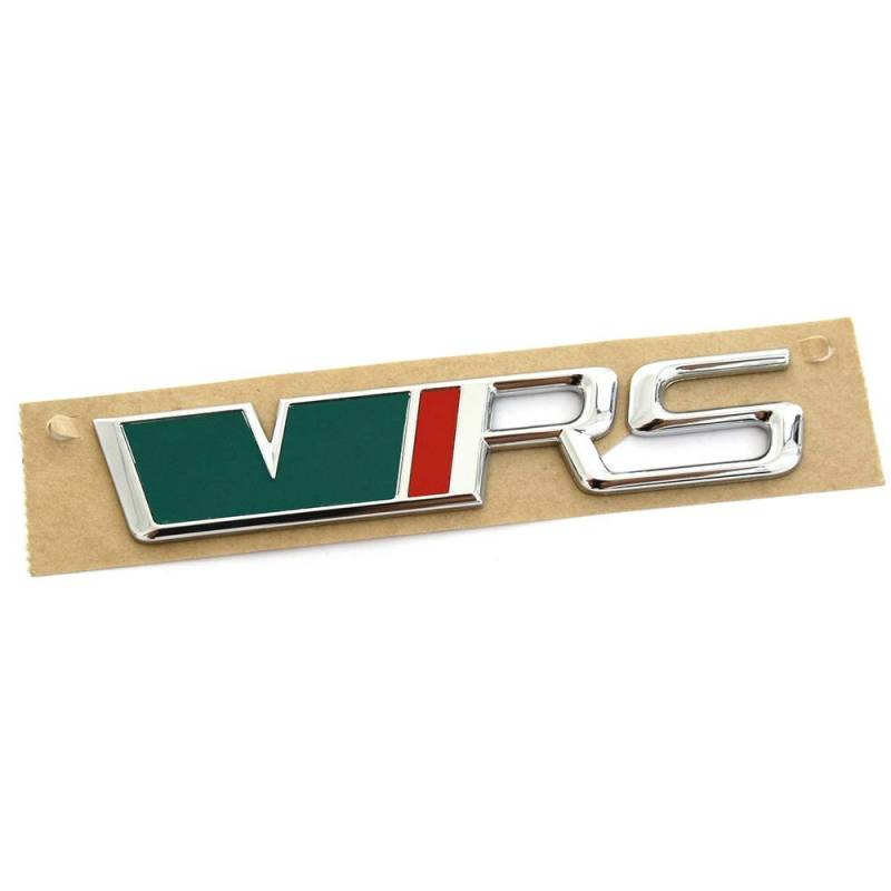 Skoda 1Z0853687AHLAQ Schriftzug RS hinten VRS Emblem Zeichen Logo Heckklappe von Skoda