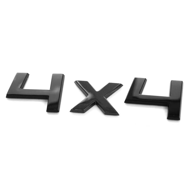 Skoda 3P0853687G041Schriftzug 4x4 Emblem Aufkleber Buchstaben Allrad Blackline Logo, schwarz von Skoda