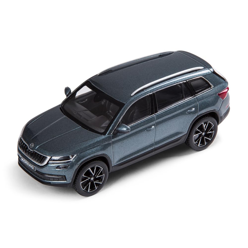 Skoda 565099300F7Y Modellauto Kodiaq Miniatur, Maßstab 1:43, grau von Skoda