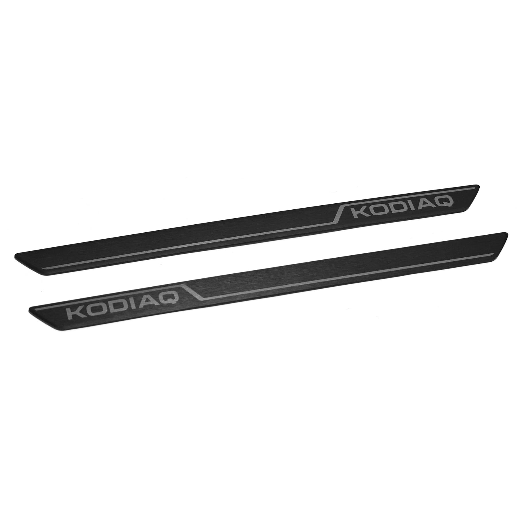 Skoda 57H071303C Einstiegsleisten hinten Türschweller Zierleisten, selbstklebend, mit Kodiaq Schriftzug, schwarz Skoda 57H071303C Einstiegsleisten hinten Türschweller Zierleisten, selbstklebend, mit Kodiaq Schriftzug, schwarz von Skoda