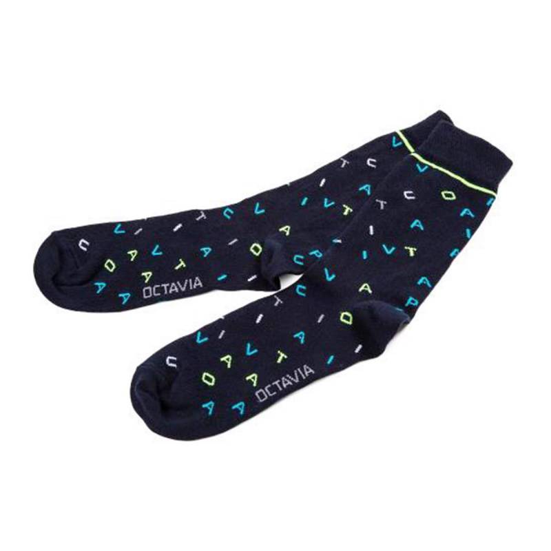 Skoda 5E3084361B Baumwollsocken Octavia Socken Strümpfe Unisex, Größe 43-46 von Skoda