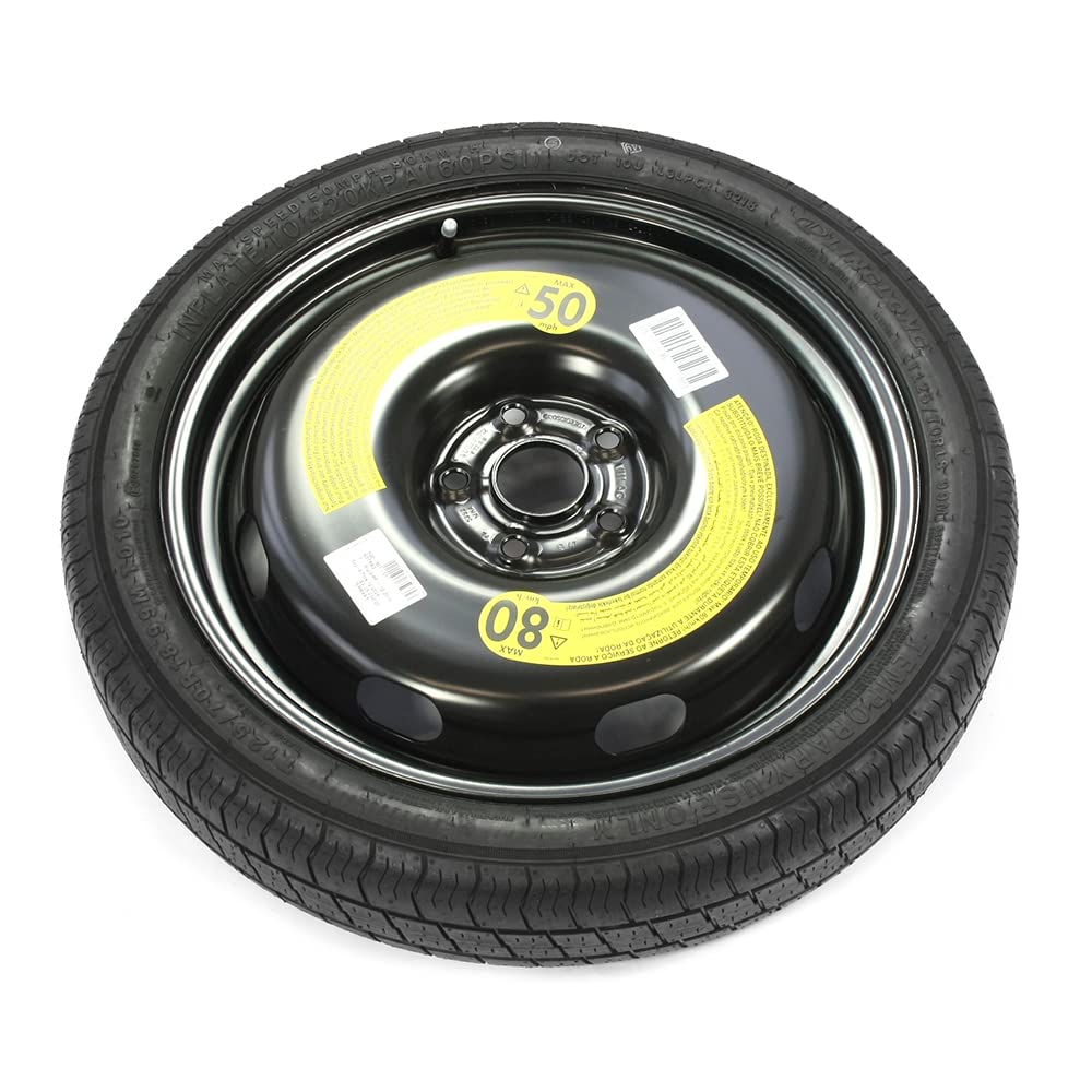 Skoda 5E3601011B Notrad Reserverad Ersatzrad Komplettrad 125/70 R18 99M 3,5Jx18, nicht für Hybrid, nicht für CNG Skoda 5E3601011B Notrad Reserverad Ersatzrad Komplettrad 125/70 R18 99M 3,5Jx18, nicht für Hybrid, nicht für CNG von Skoda