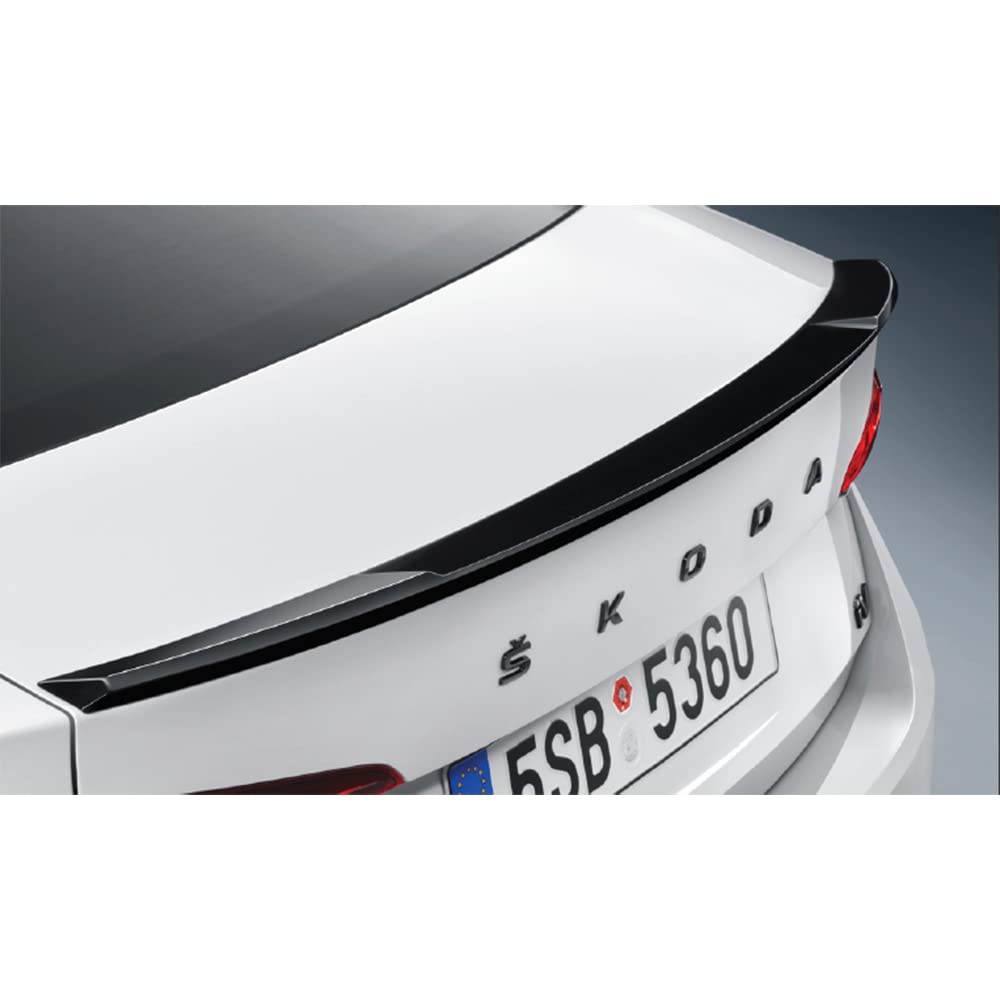 Skoda 5E6071641AF9R Heckspoiler Tuning Spoiler schwarz, nur für Limousine, Nicht für RS-Modell Skoda 5E6071641AF9R Heckspoiler Tuning Spoiler schwarz, nur für Limousine, Nicht für RS-Modell von Skoda