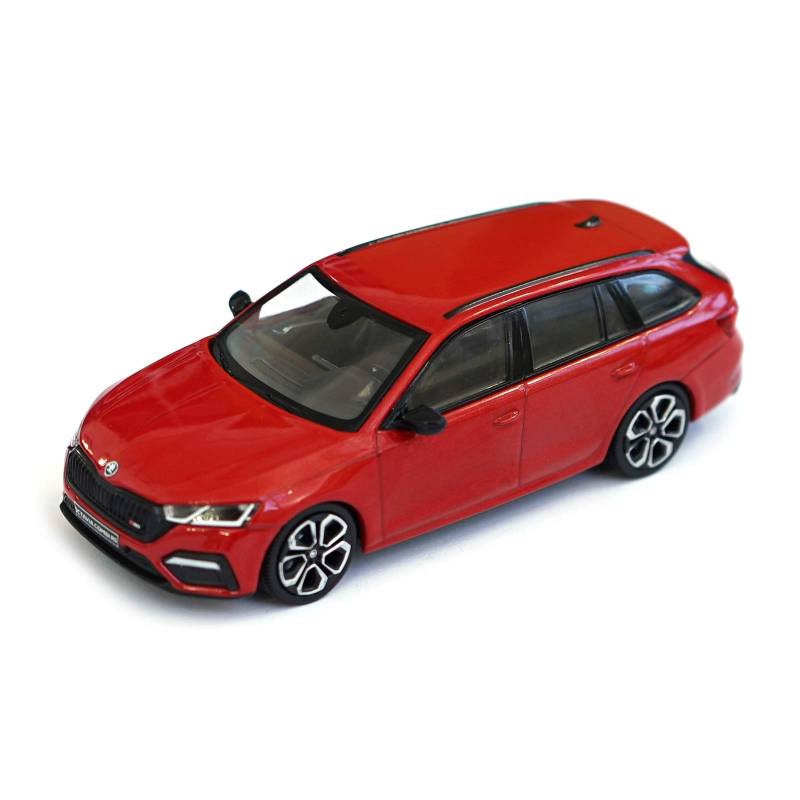 Skoda 5E7099300AF3P Modellauto Octavia 4 Combi RS 1:43 Miniatur, rot von Skoda