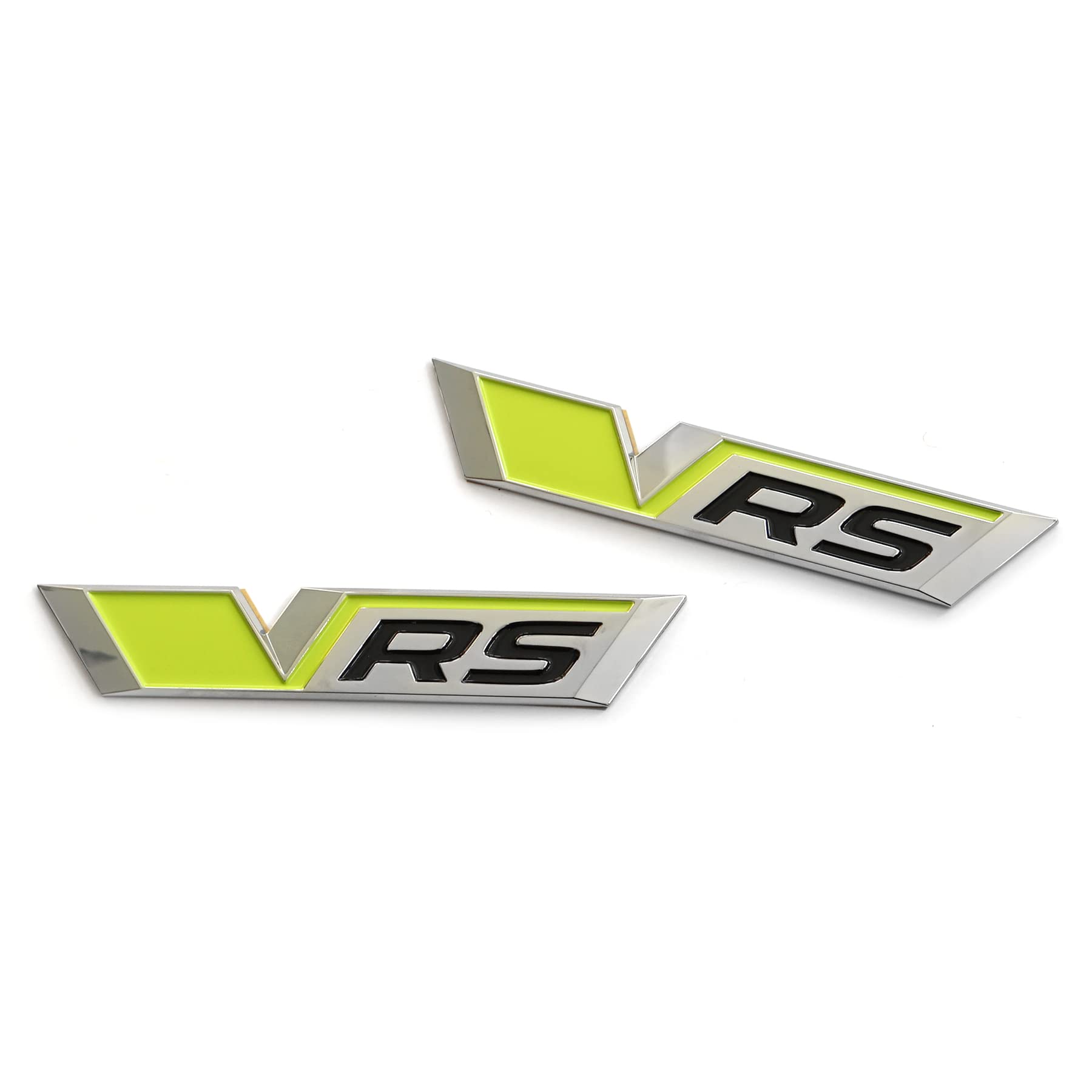Skoda 5LA853041A7DZ 5LA853042A7DZ Plakette RS Kotflügel Emblem VRS Schriftzug Sport Logo, schwarz/grün Skoda 5LA853041A7DZ 5LA853042A7DZ Plakette RS Kotflügel Emblem VRS Schriftzug Sport Logo, schwarz/grün von Skoda