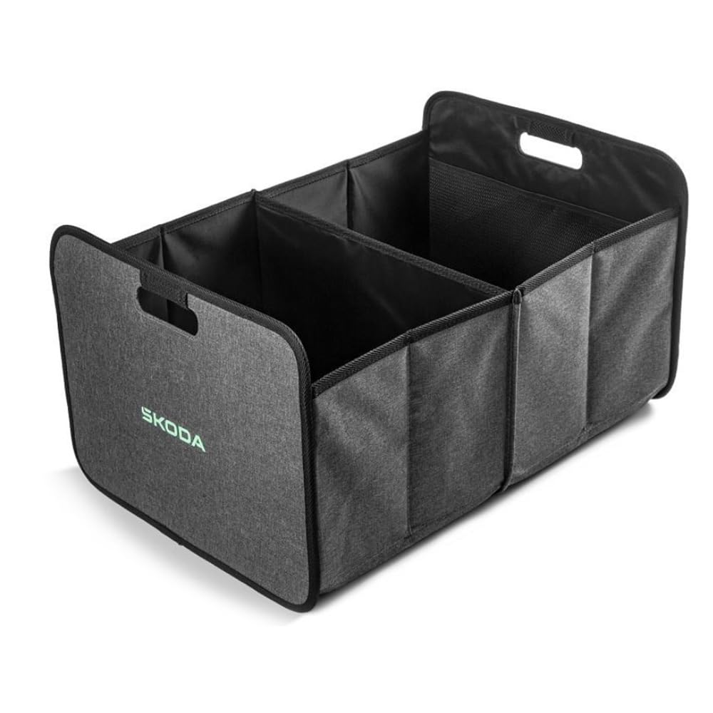 Skoda 6U0061104A Faltbox Tasche Box Kofferraumbox Kiste Einkaufskorb, mit Schriftzug Skoda 6U0061104A Faltbox Tasche Box Kofferraumbox Kiste Einkaufskorb, mit Schriftzug von Skoda