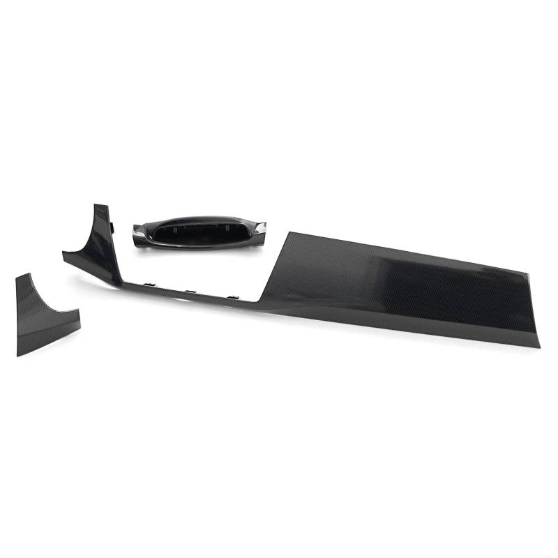Skoda 6V1072390 Armaturenbrett Carbon Optik Dekor Zierblenden Nachrüstung, nur für Fahrzeuge mit austauschbarem Pad für die Schalttafel von Skoda