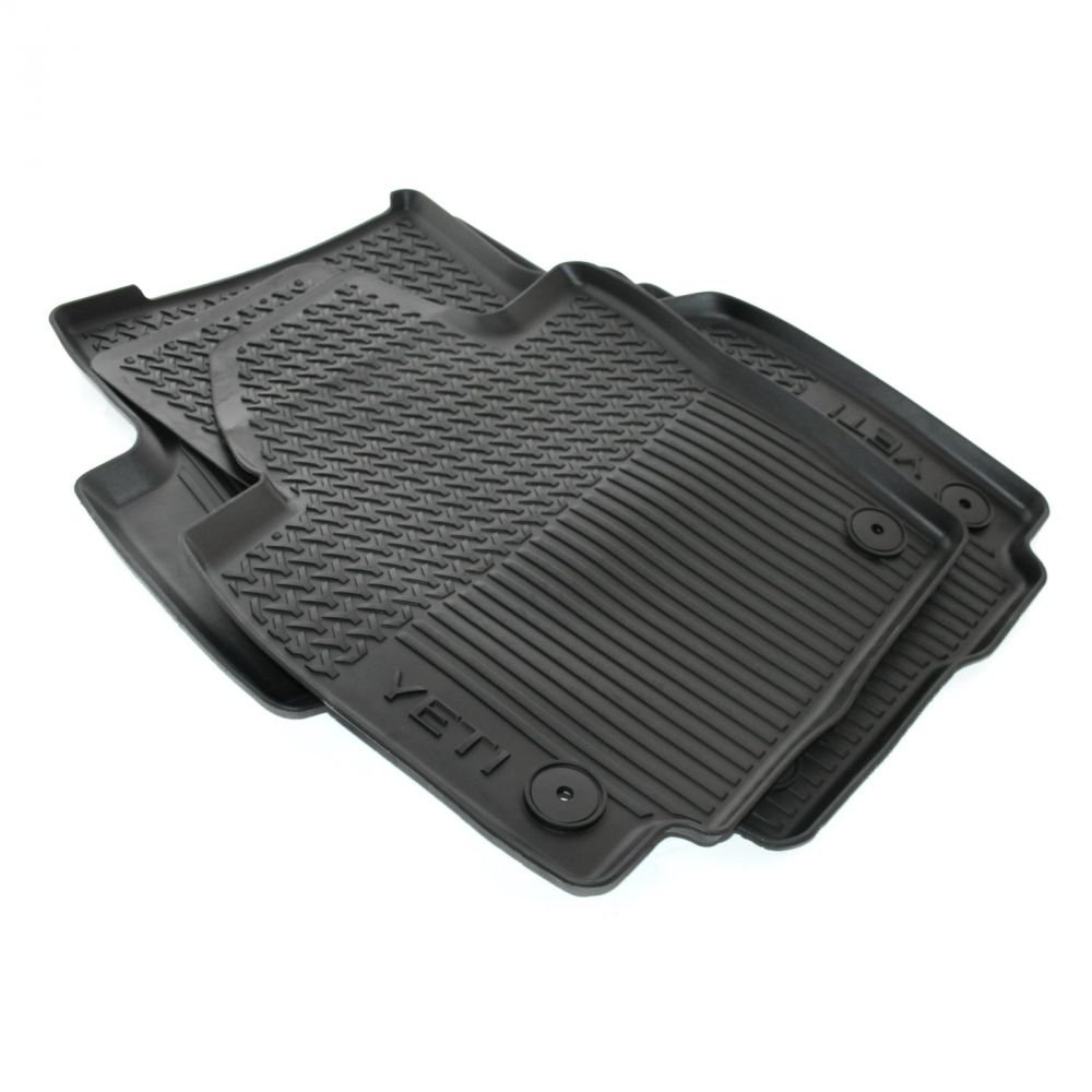 Skoda 5L1061550A Gummi Fußmatten 4-teilig Gummimatten Original Allwettermatten Skoda 5L1061550A Gummi Fußmatten 4-teilig Gummimatten Original Allwettermatten von Skoda