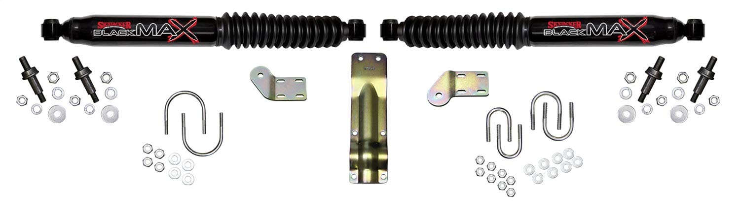 Skyjacker 8270 Dual-Lenkungsstabilisator-Set (für Dodge Ram 1500/2500/3500 – Schwarz) von Skyjacker