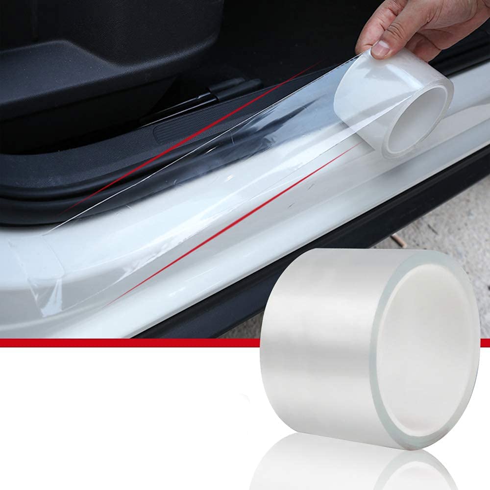 Skymico Lackschutzfolie 7cmx10mfür Auto, Motorrad, Bike - Schutzfolie Transparent, Selbstklebend, Autofolie Skymico Lackschutzfolie 7cmx10mfür Auto, Motorrad, Bike - Schutzfolie Transparent, Selbstklebend, Autofolie von Skymico