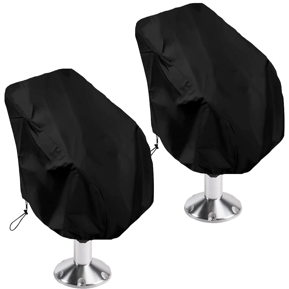 Skyour Outdoor-Boots-Sitzbezug, wasserdicht, staubdicht, staubdicht, für Kapitänsstuhl, für Helm, Stuhl, Schutzbezug (65 x 65 x 119,4 cm, Schwarz, 2 Stück Skyour Outdoor-Boots-Sitzbezug, wasserdicht, staubdicht, staubdicht, für Kapitänsstuhl, für Helm, Stuhl, Schutzbezug (65 x 65 x 119,4 cm, Schwarz, 2 Stück von Skyour