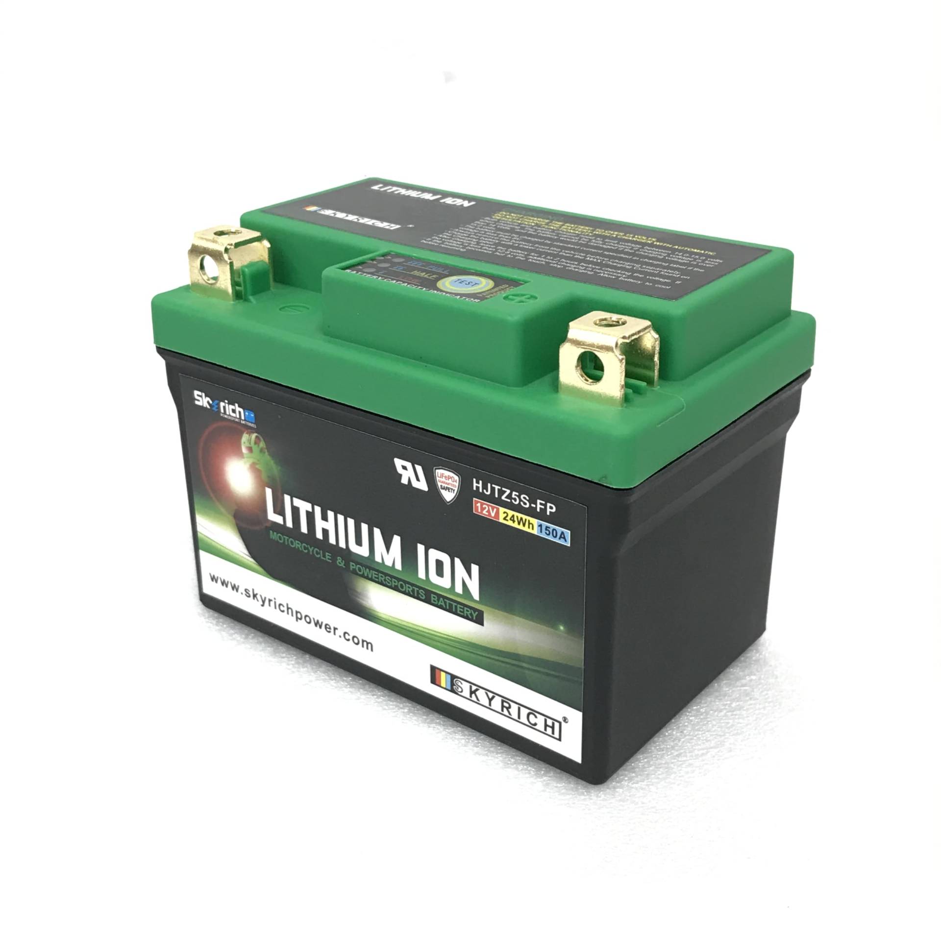 Skyrich HJTZ5S-FP Starterbatterie, 12.1 x 7.4 x 11.4 cm Skyrich HJTZ5S-FP Starterbatterie, 12.1 x 7.4 x 11.4 cm von SKYRICH
