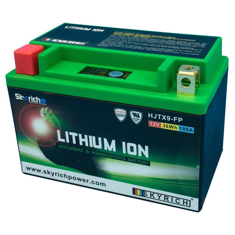 Skyrich HJTX9-FP Wiederaufladbarer Lithium-Akku 12 V – wiederaufladbare Batterien (Lithium, 12 V, 1 Stück) von Skyrich