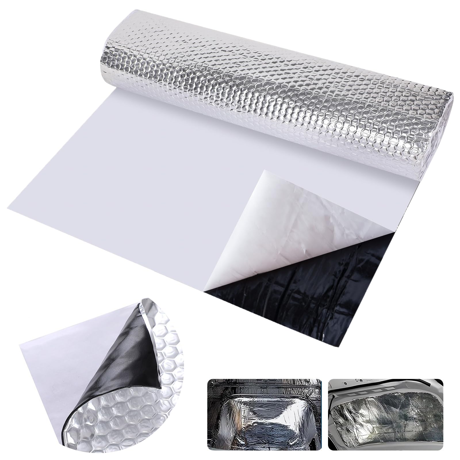 Sleeleece Alubutyl Dämmmatte 2mm stark 50 cm x 4 Meter = 2 m² selbstklebend Anti Dröhn Matte Auto Dämmung Schall- und Fahrgeräuschdämmung für Kfz, LKW und Wohnmobile Sleeleece Alubutyl Dämmmatte 2mm stark 50 cm x 4 Meter = 2 m² selbstklebend Anti Dröhn Matte Auto Dämmung Schall- und Fahrgeräuschdämmung für Kfz, LKW und Wohnmobile von Sleeleece