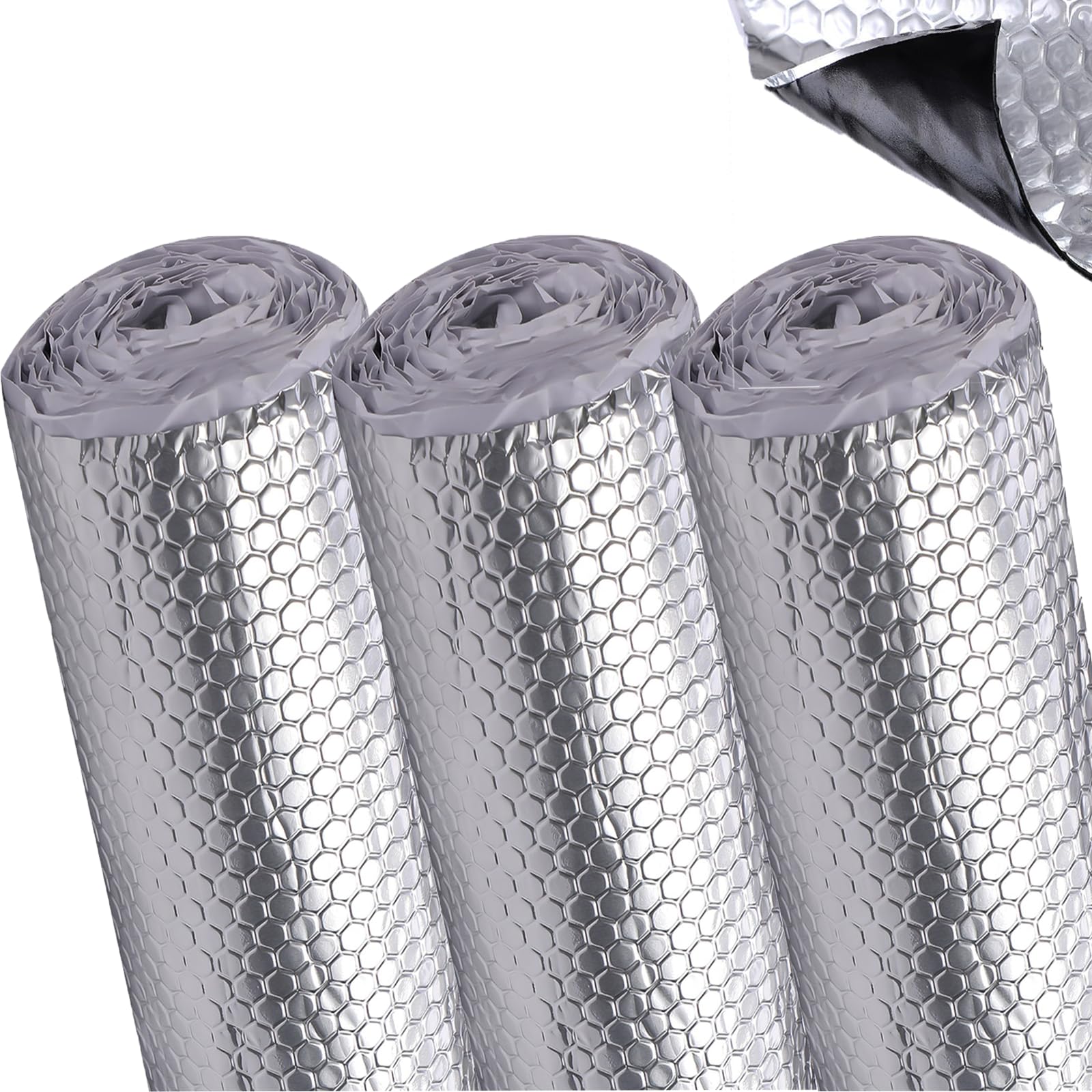 Sleeleece Alubutyl Dämmmatte 3 Rollen x 2mm x 50 cm x 4 Meter = 6 m² selbstklebend Anti Dröhn Matte Auto Dämmung Schall- und Fahrgeräuschdämmung für Kfz, LKW und Wohnmobile Sleeleece Alubutyl Dämmmatte 3 Rollen x 2mm x 50 cm x 4 Meter = 6 m² selbstklebend Anti Dröhn Matte Auto Dämmung Schall- und Fahrgeräuschdämmung für Kfz, LKW und Wohnmobile von Sleeleece