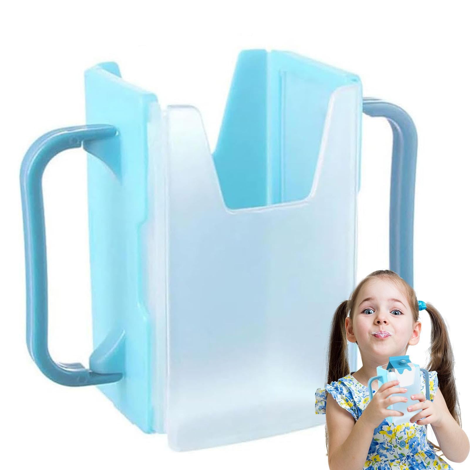 Sloane Anti-Quetsch-Becherhalter, Verstellbarer Milchbecherhalter, Auslaufsicherer Beutelhalter Für Lebensmittel Und Getränke,Saftbeutelhalter mit Griff Für Kleinkinder Sloane Anti-Quetsch-Becherhalter, Verstellbarer Milchbecherhalter, Auslaufsicherer Beutelhalter Für Lebensmittel Und Getränke,Saftbeutelhalter mit Griff Für Kleinkinder von Sloane