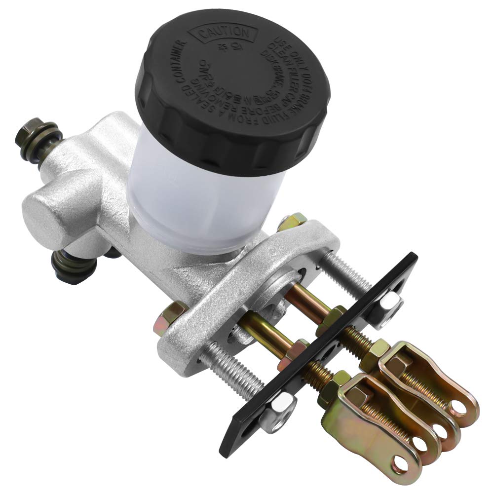 Hydraulischer Hauptbremszylinder, Go-Kart-Hauptzylinder, Ersatz für 90 cc, 110 cc, 125 cc, 150 cc, 200 cc, 250 cc, Buggy, Sunl, BMS, Kandi, Roketa, Kazuma, Kinroad, TaoTao Twister ATV Hydraulischer Hauptbremszylinder, Go-Kart-Hauptzylinder, Ersatz für 90 cc, 110 cc, 125 cc, 150 cc, 200 cc, 250 cc, Buggy, Sunl, BMS, Kandi, Roketa, Kazuma, Kinroad, TaoTao Twister ATV von Slother