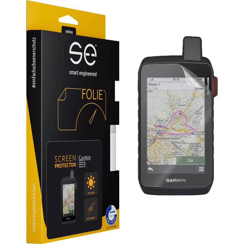 Smart Engineered Navi-Schutzfolie entspiegelnd 2er Set für Garmin Montana 700 von Smart Engineered