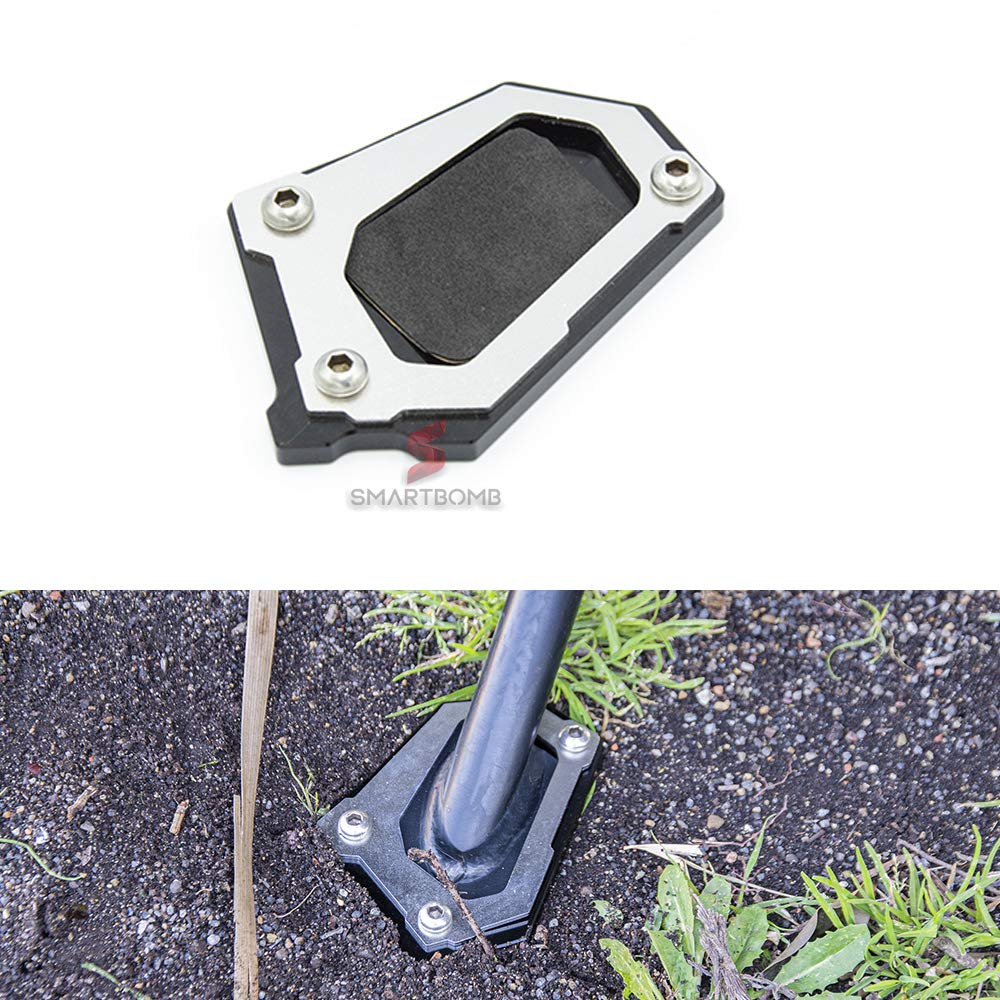 Aluminium-Seitenständer-Verlängerungsplatte R1200GS 2008/2013 Motorrad-Sicherheitsständer-Verlängerungsplatte Aluminium-Seitenständer-Verlängerungsplatte R1200GS 2008/2013 Motorrad-Sicherheitsständer-Verlängerungsplatte von Smartbomb