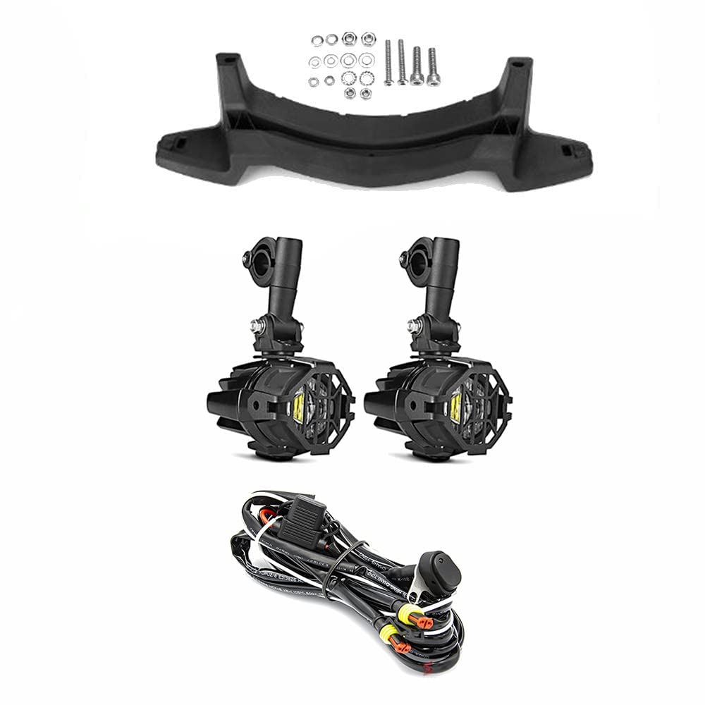 Smartbomb Halterung für Scheinwerfer unter dem Kotflügel R 1200 GS LC 2013-2018 R1250 LC ADV 2019 Spezifisch + LED-Scheinwerfer 40W 3000 lm IP67 + Relaisknopf-Verdrahtungssatz + Scheinwerferschutz Smartbomb Halterung für Scheinwerfer unter dem Kotflügel R 1200 GS LC 2013-2018 R1250 LC ADV 2019 Spezifisch + LED-Scheinwerfer 40W 3000 lm IP67 + Relaisknopf-Verdrahtungssatz + Scheinwerferschutz von Smartbomb