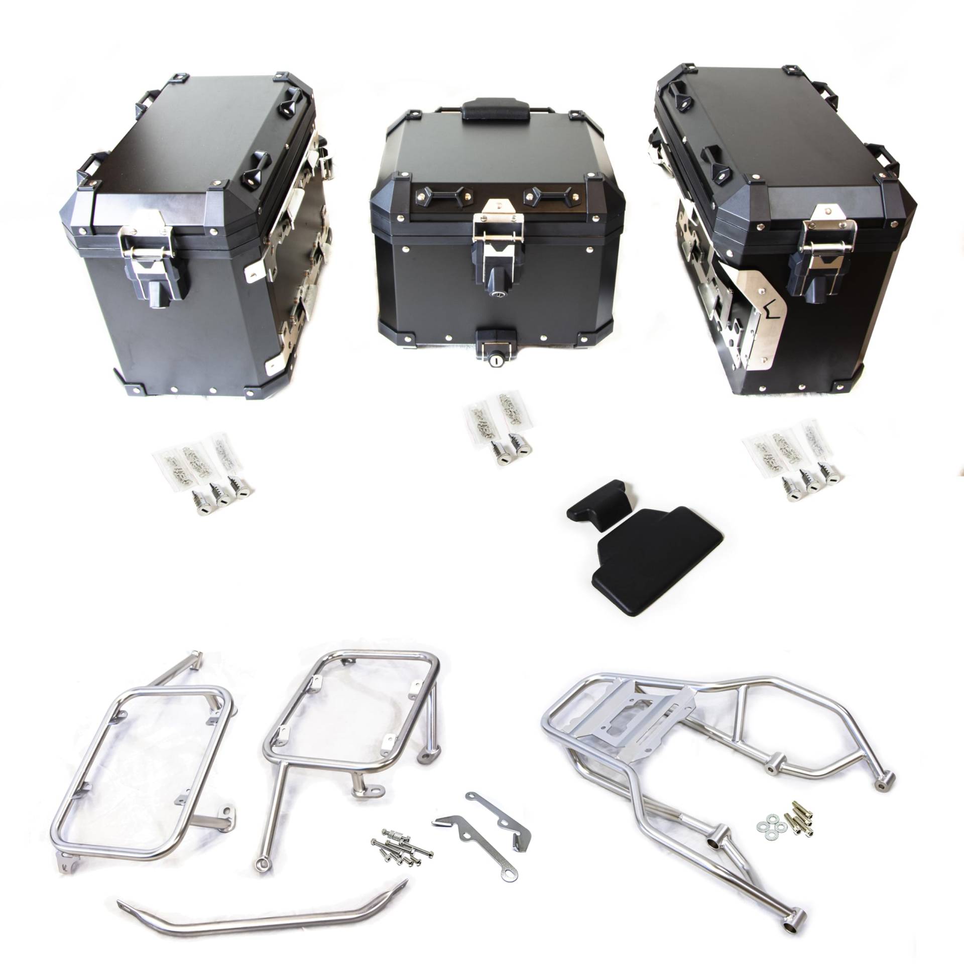 Smartbomb Komplettes Set mit drei Koffern speziell R1300GS Standard ab 2023 schwarz Smartbomb Komplettes Set mit drei Koffern speziell R1300GS Standard ab 2023 schwarz von Smartbomb
