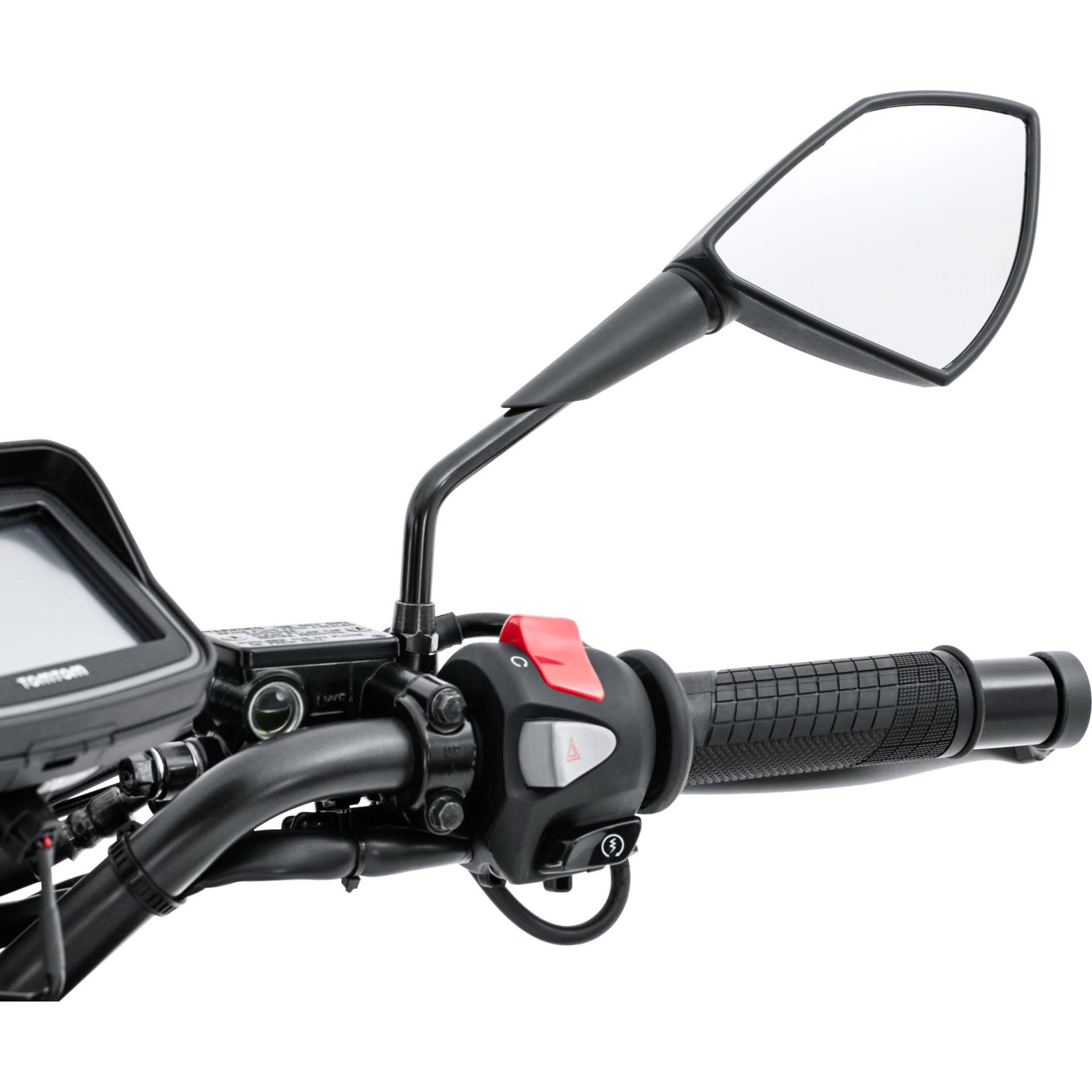 Smat Nord Lenkerspiegel M10x1,25R Speedy schwarz links Smat Nord Lenkerspiegel M10x1,25R Speedy schwarz links von Smat Nord