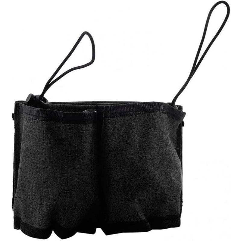 Gepäck Reise Cup Halter, Reise-Getränkehalter, mit Verstellbarer Trennwand & Schultergurt für Meisten Reisekoffer, wasserdichte Reisegepäck Flaschenhalter Tasche für Fliegen & Reisende, Grau von Smilbaley